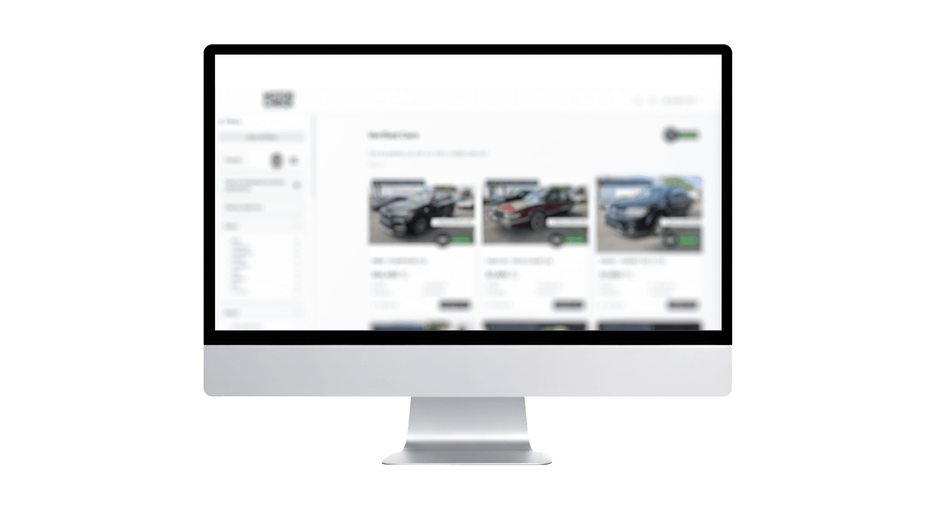Integrated Inventory platform on a computer monitor